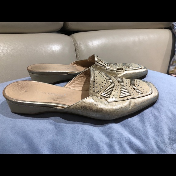 Giovanni Fabiani genuine lather shoes size 8 - Picture 2 of 4